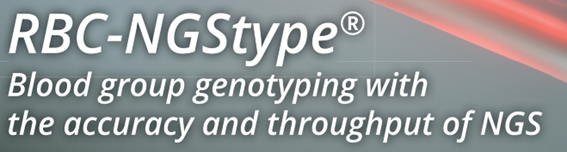 RBC- ‑NGStype® — Genotipado de grupos sanguíneos por NGS 1 RBC cabecera