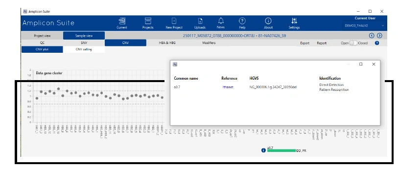 Devyser Thalassemia Software