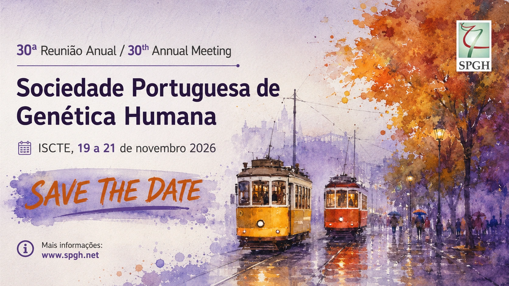 30º Aniversario SPGH - Genética Humana 2026